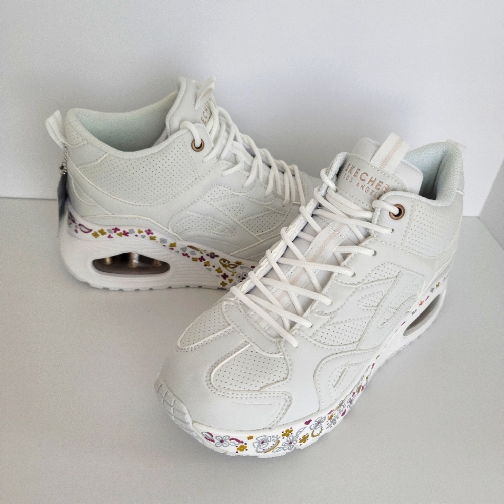 Skechers Street Uno Hi Her Friends White - Picture 5 of 8